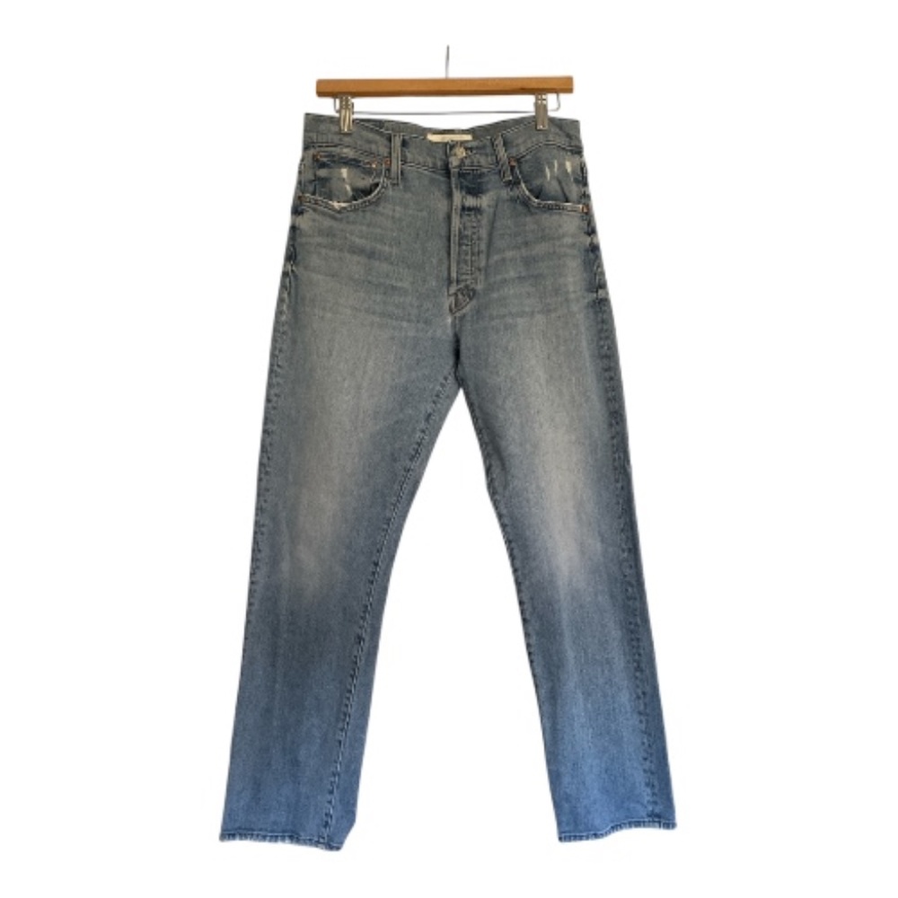 MOTHER DENIM High Waisted Hiker Hover in Slay It With Flowers - Picture 3 of 8